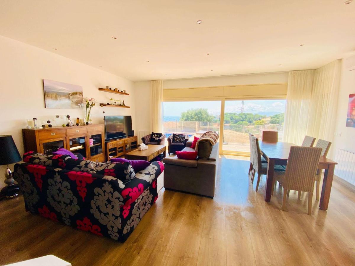 Luxury Villa Investingspain With Sea Views, Pool And Jacuzzi Λορέτ Ντε Μαρ Εξωτερικό φωτογραφία