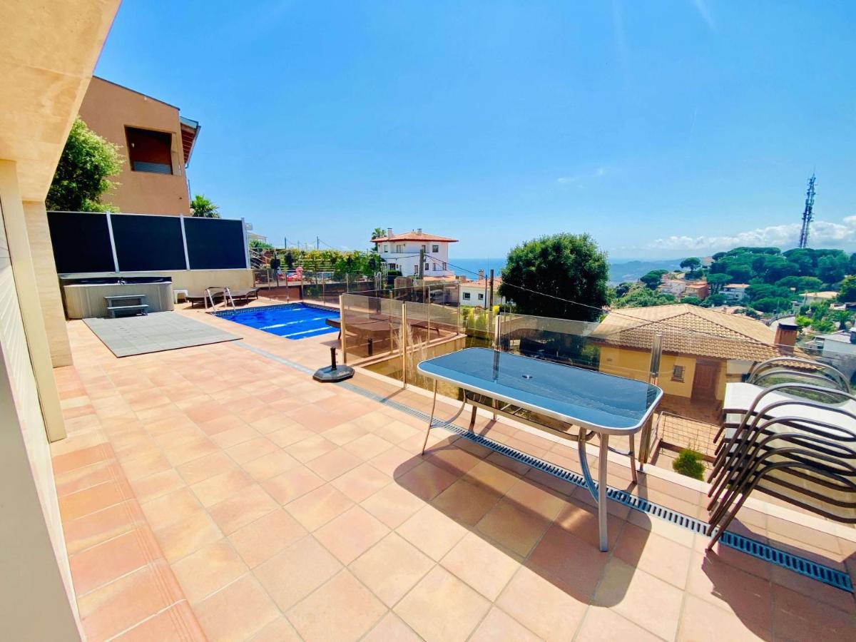 Luxury Villa Investingspain With Sea Views, Pool And Jacuzzi Λορέτ Ντε Μαρ Εξωτερικό φωτογραφία